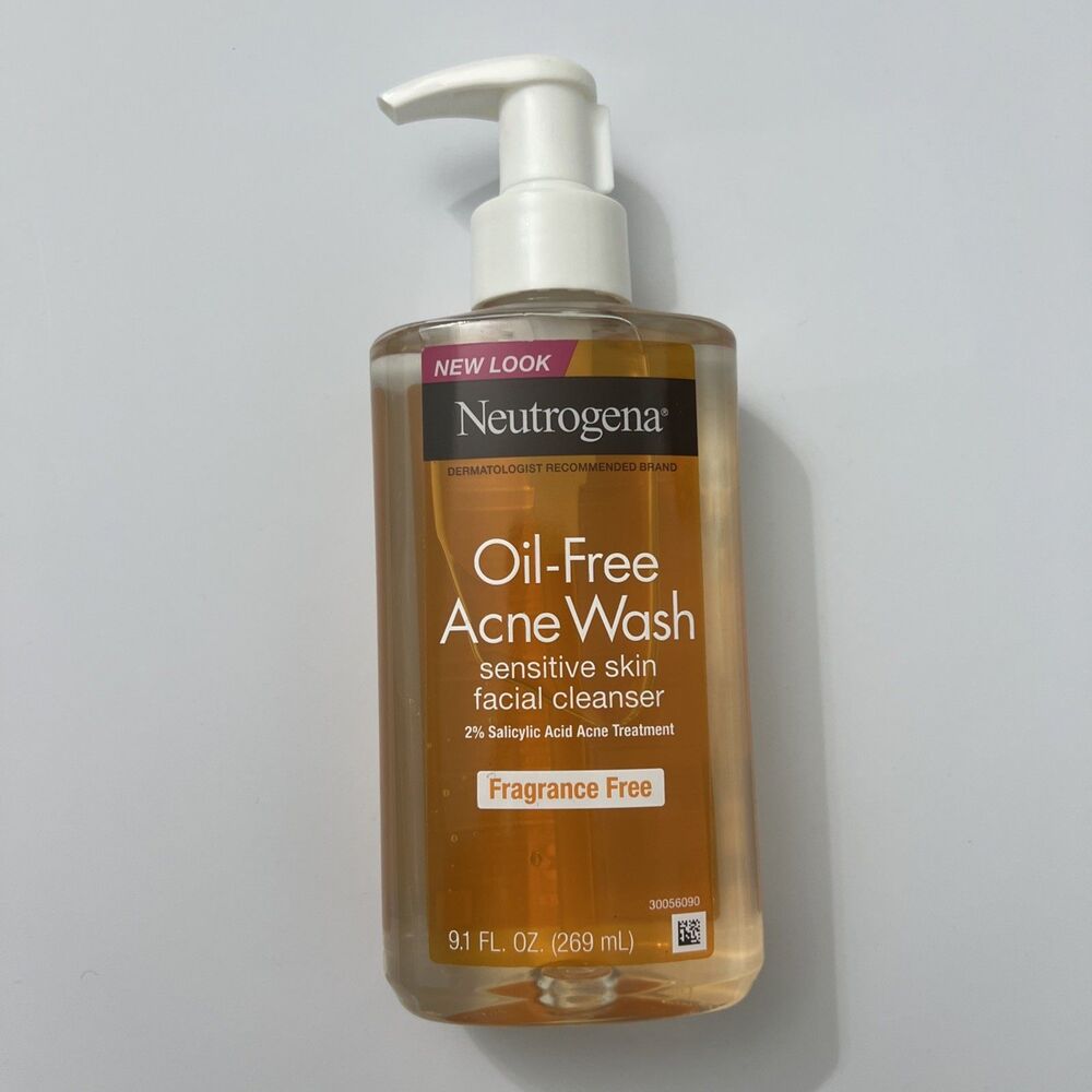 Neutrogena Oil Free Acne Wash Sensitive Skin 9.1 fl oz